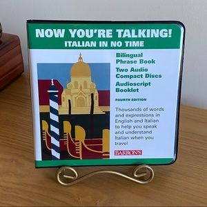 Now You're Talking Series Italian in No Time Audio